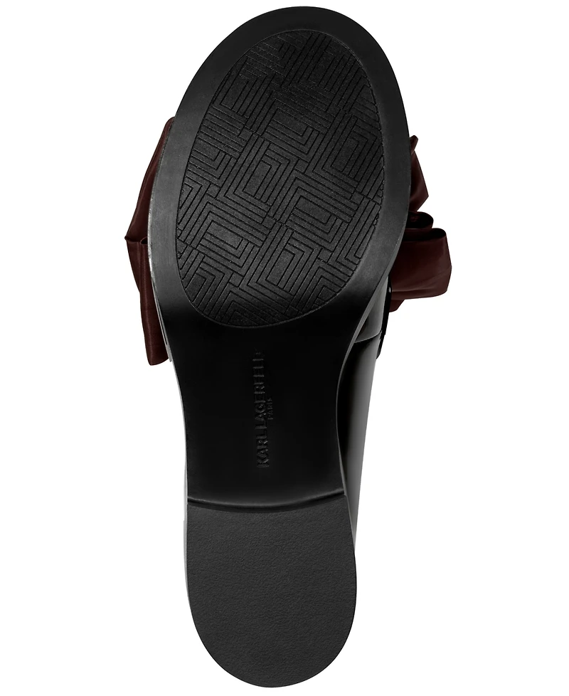 Karl Lagerfeld Paris Women's Camilia Bow Slip-On Loafers