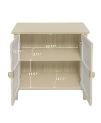 Casainc Storage Cabinet with 2 door