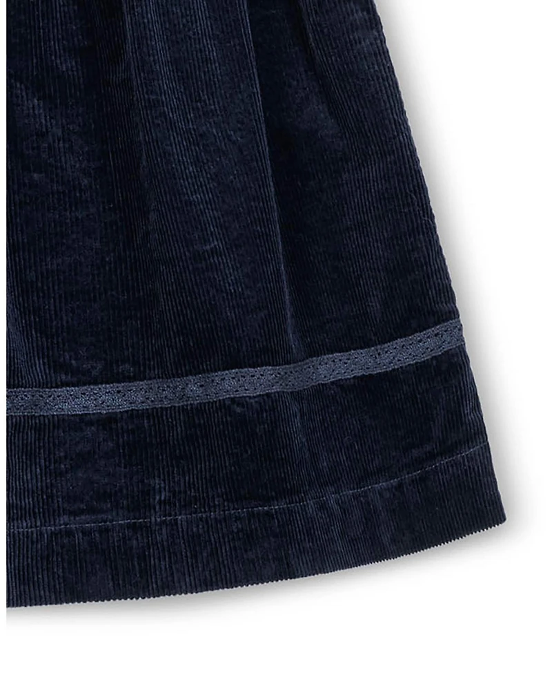 Hope & Henry Big Girls Organic Corduroy Flutter Sleeve Jumper Dress