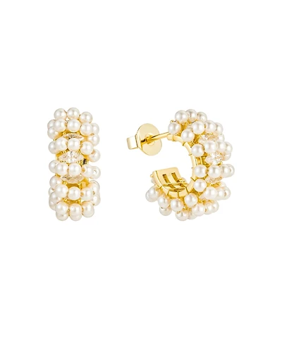 Millie Mini Pearl Hoops