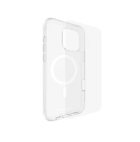 Case-Mate Protection Pack Tough MagSafe Case and Glass Screen Protector for Apple iPhone 16 Pro Max-Clear