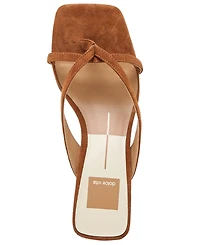 Dolce Vita Women's Brevel Thong Low Block Heel Dress Sandals