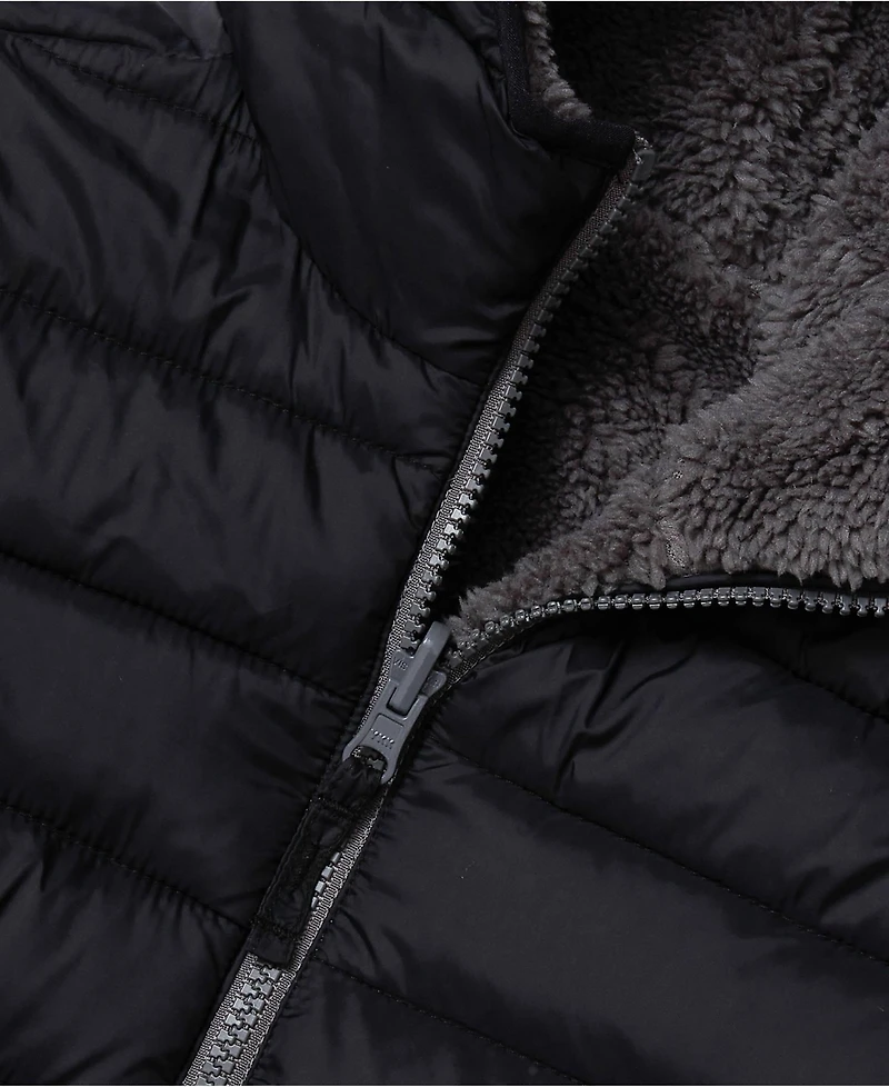 Lands' End Boys FeatherFree Reversible Hooded Jacket