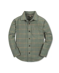 Hope & Henry Boys Long Sleeve Flannel Button Down Shirt