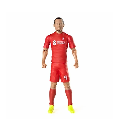 Banbo Toys Sockers Liverpool Van Dijk 8" Collectible Soccer Action Figure