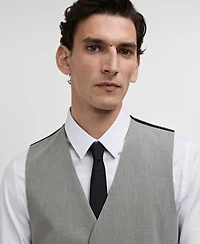 Mango Men's Paris Super Slim-Fit Suit Vest