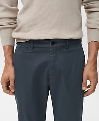 Mango Men's Prato Cropped Tapered Chino Pants