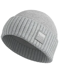 Hugo Boss Men's Akaio Turn-Up Beanie Hat
