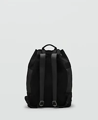 Mango Men's Lace-Up Sack Backpack