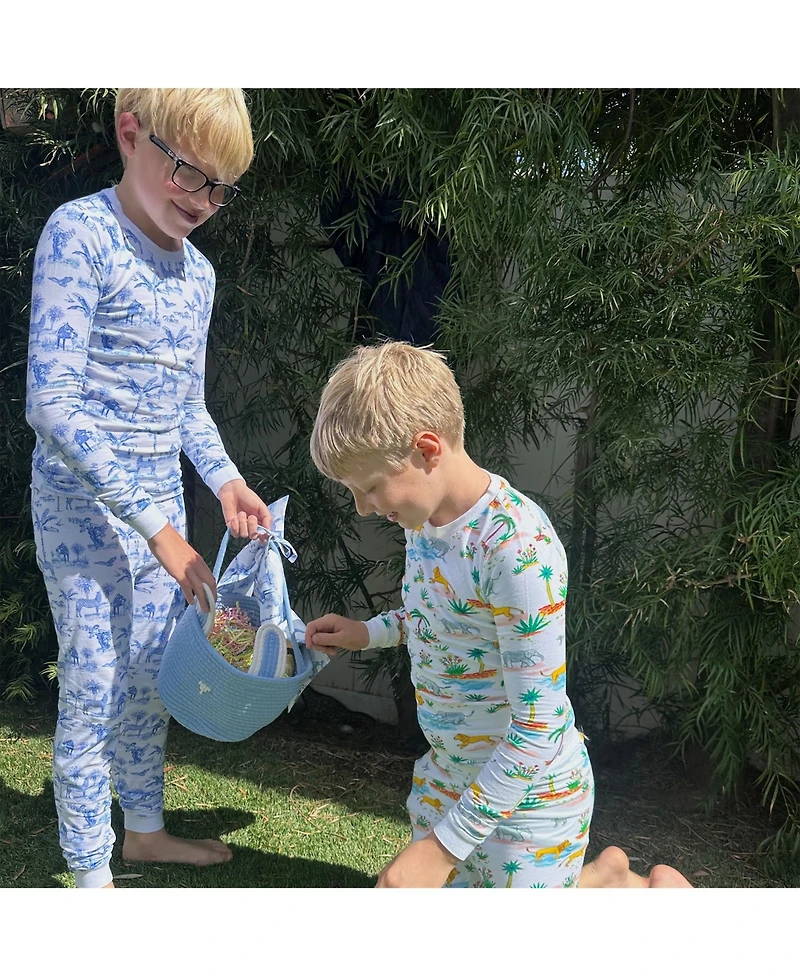 Sant and Abel Kids Skydog Toile Long Pj Set