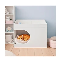 Zeus & Ruta Multifunctional Cat Station with Bed and House