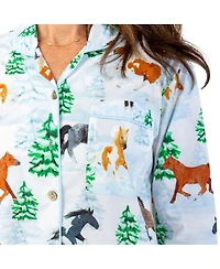Sant and Abel Women's Skydog Wild & Free Night Shirt