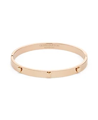 Olivia Burton Mini Heart Rose Gold Tone Stainless Bangle Bracelet