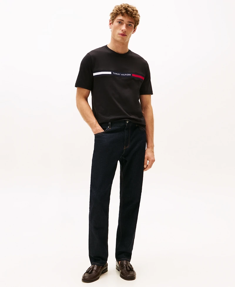 Tommy Hilfiger Men's Chest Insert Logo Short Sleeve T-Shirt