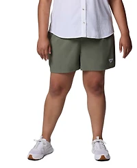 Columbia Plus Size Rugged Water Comfort Stretch Shorts