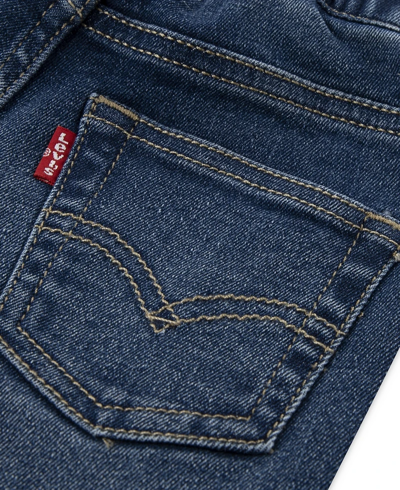 Levi's Baby Boys 2-Piece Moto Crewneck T-Shirt and Jeans Set