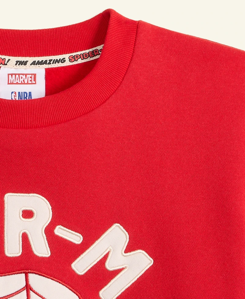 Marvel | Nba Macy's Kids Spider-Man Fleece Sweatshirt, Exclusive