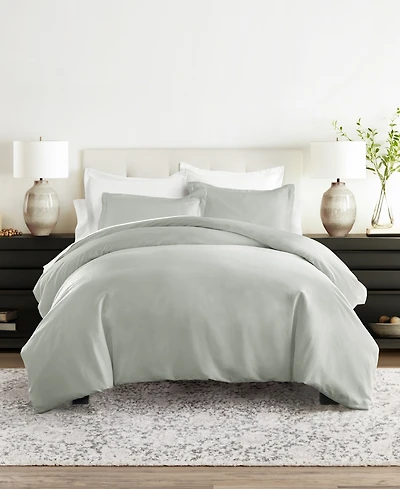 ienjoy Home Ultra Soft Brushed Cotton 3-Pc. Duvet Cover Set, King/California King