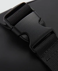 Mango Men's Rubberized Shoulder Bag