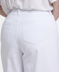 Nydj Plus Amelia Culotte Capri Jeans