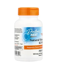Doctor's Best Natural Vitamin K2 Mk-7 100 mcg