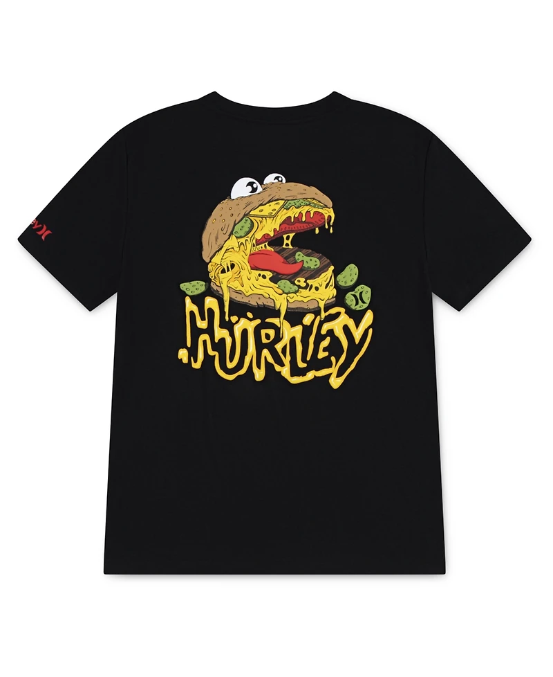 Hurley Big Boys Printed Short Sleeve T-Shirt