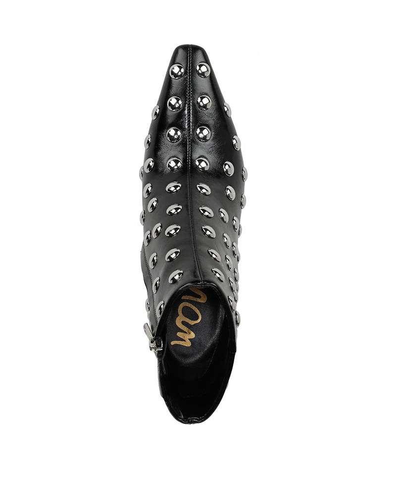 Sam Edelman Women's Saige Stud Zipper Booties
