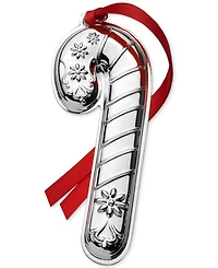 Wallace 2025 Sterling Silver Candy Cane Ornament, 18th Edition