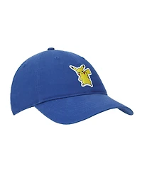 Pokemon Pikachu Printed Patch Blue Unstructured Baseball Cap