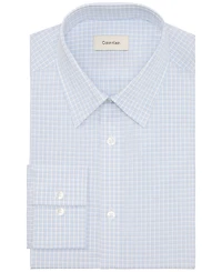 Calvin Klein Men's Multi Spread Collar Dress Shirt