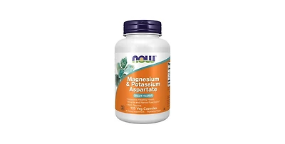 Now Foods Magnesium & Potassium Aspartate with Taurine ,120 Caps