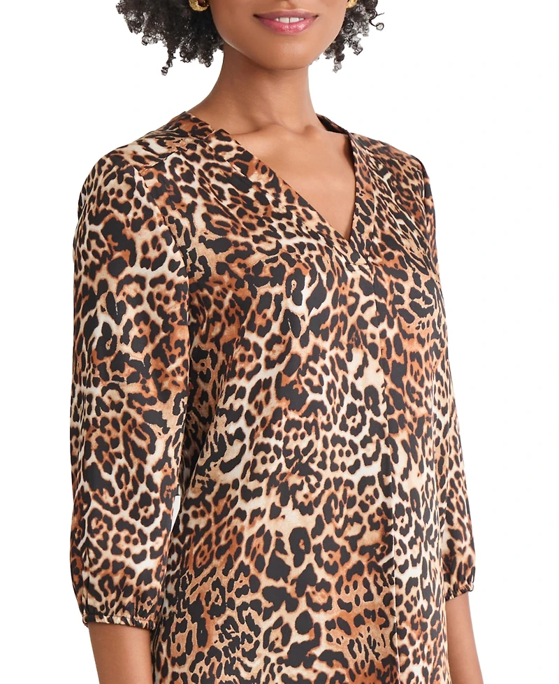 Jones New York Petite V-Neck Blouse