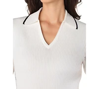 Liverpool Los Angeles Women's Long Sleeve V-Neck Sweater