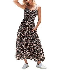 Cupshe Women's Pick Me Up Floral Maxi Beach Dress