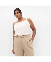 City Chic Plus Sadie Straight Neck Cami