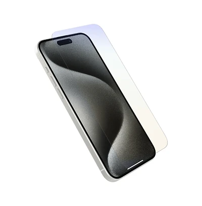 OtterBox Premium Pro Glass Antimicrobial Blue Light Screen Protector for Apple iPhone Pro Max-Clear
