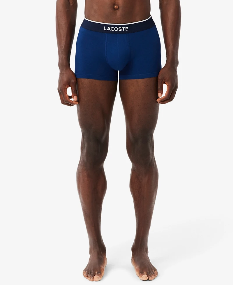 Lactose Men's 3-Pack Lifestyle All Over Print Trunks