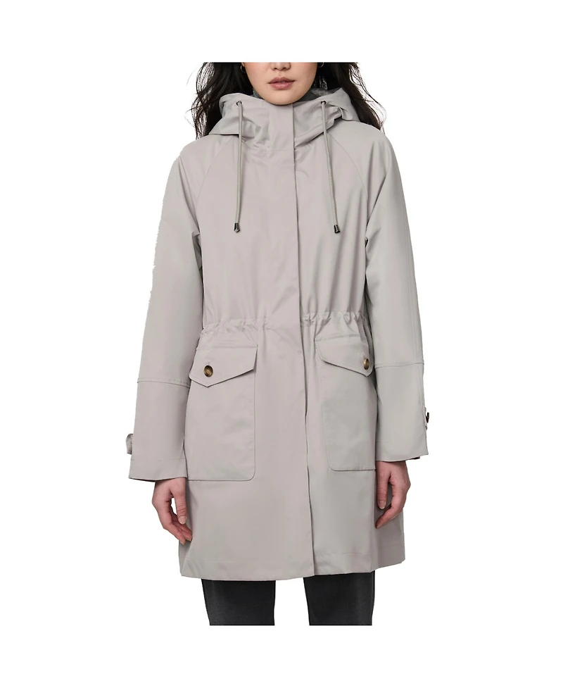 Bernardo Women's Hooded Rain Anorak