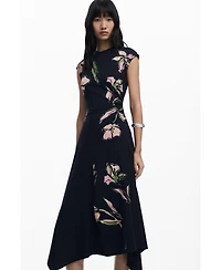 Desigual Women's Irregular floral dress