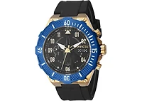 Invicta Men's Aviator Quartz Multifunction Black Dial Watch