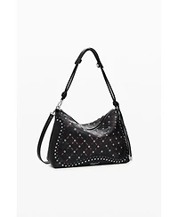 Desigual Women's Medium cut-out faux leather bag