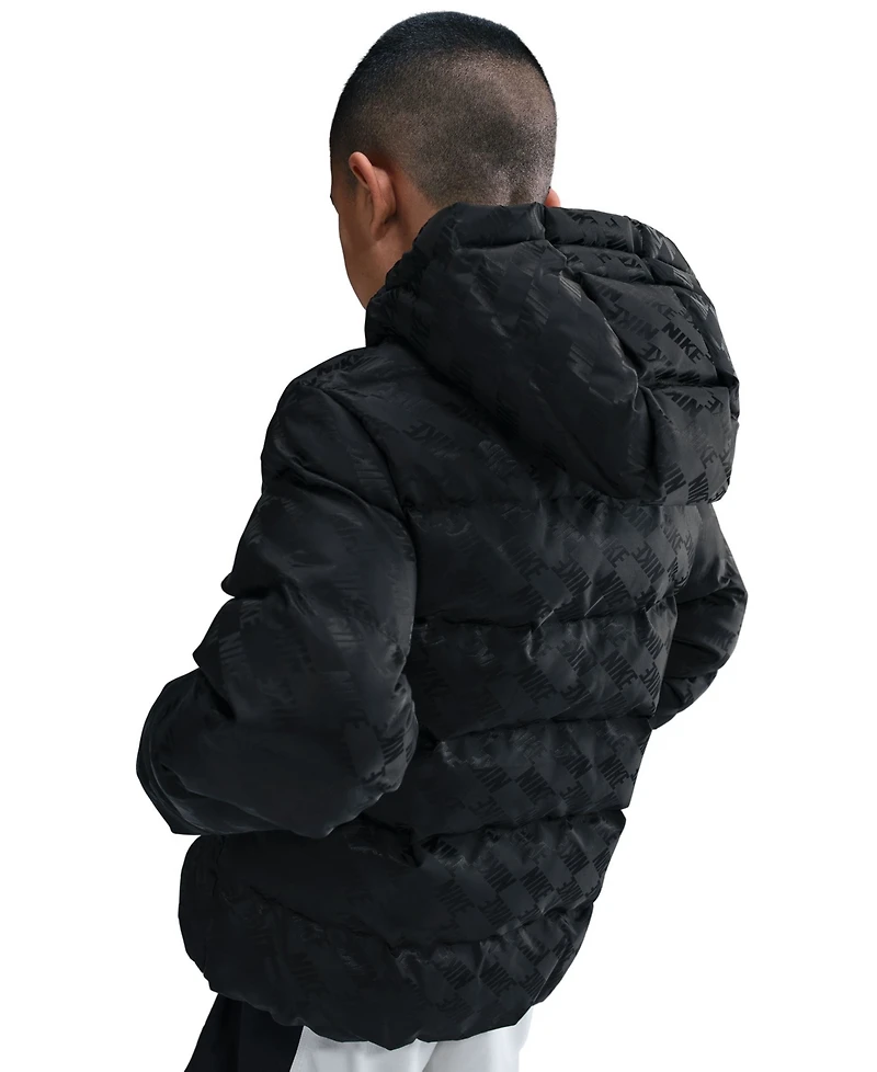 Nike Big Boys and Girls Sportswear All Day Play Loose-Fit Puffer Jacket