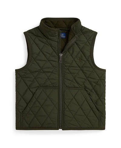 Polo Ralph Lauren Toddler and Little Boys Fleece-Lined Quilted Vest