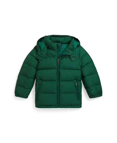 Polo Ralph Lauren Toddler and Little Boys Ripstop Down Hooded Jacket