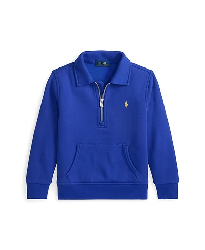 Polo Ralph Lauren Toddler and Little Boys 2-7 Fleece Quarter-Zip Pullover Sweatshirt