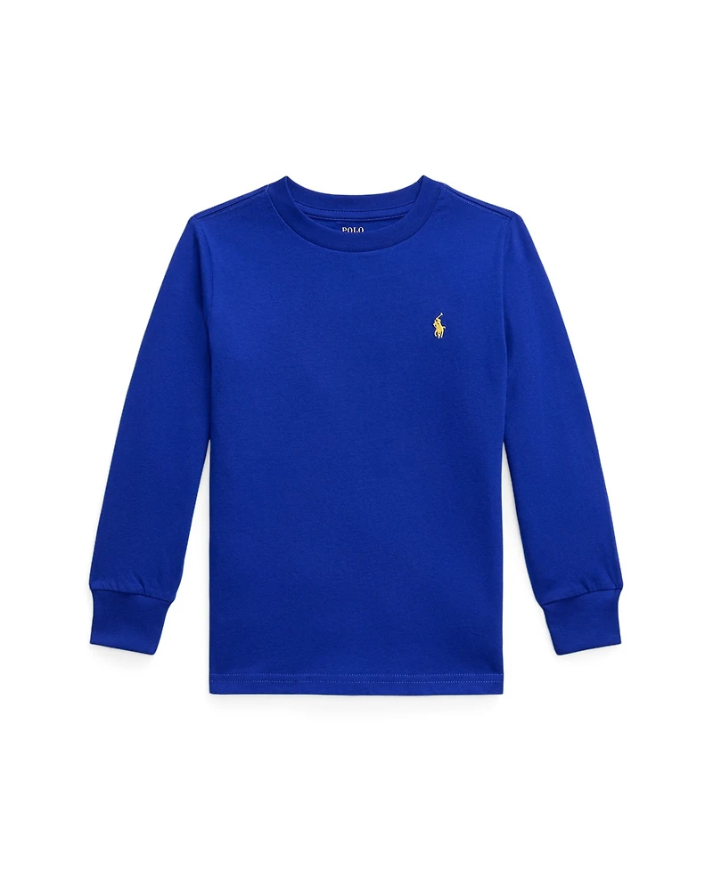 Polo Ralph Lauren Toddler and Little Boys Cotton Jersey Long Sleeve T-Shirt