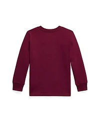 Polo Ralph Lauren Toddler and Little Boys Cotton Jersey Long Sleeve T-Shirt