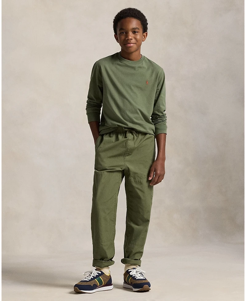 Polo Ralph Lauren Big Boys Cotton Jersey Long Sleeve T-Shirt