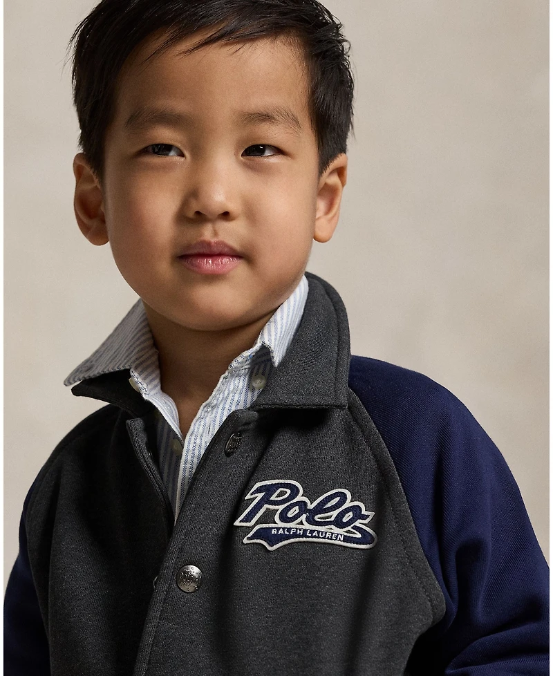 Polo Ralph Lauren Toddler and Little Boys Logo Fleece Jacket