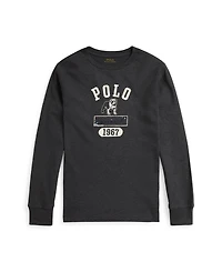 Polo Ralph Lauren Big Boys Cotton Jersey Graphic Long Sleeve T-Shirt